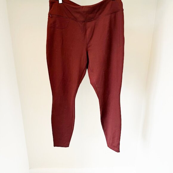 Duluth Trading Company Pant, Dark Rust, Size 14 - Picture 1 of 5
